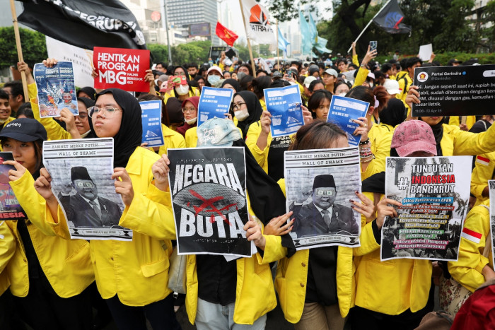 Bangkok Post - Indonesian students decry 'wasteful' state spending