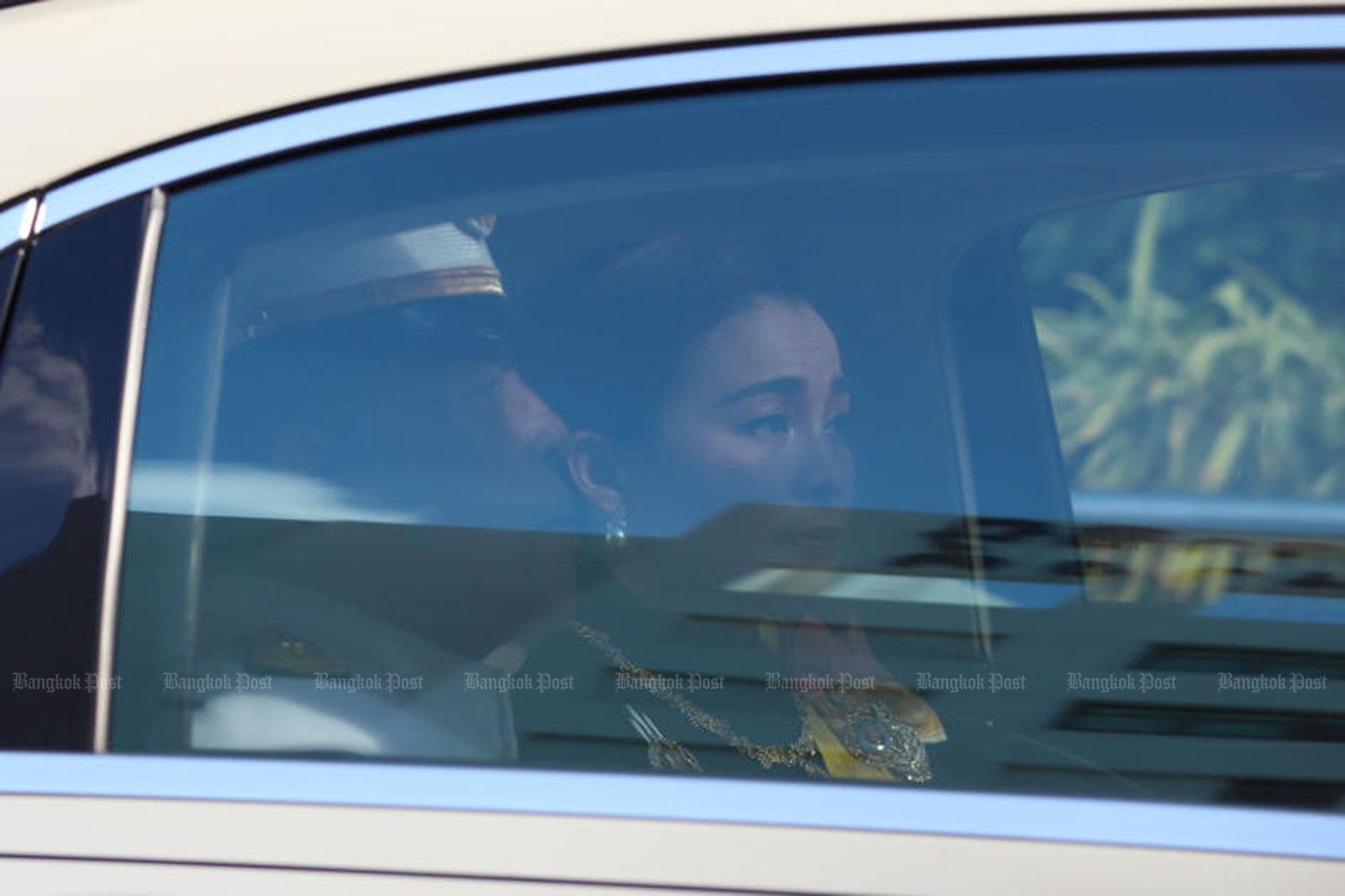Mourners line procession route to pay tribute to Princess Bajrakitiyabha
