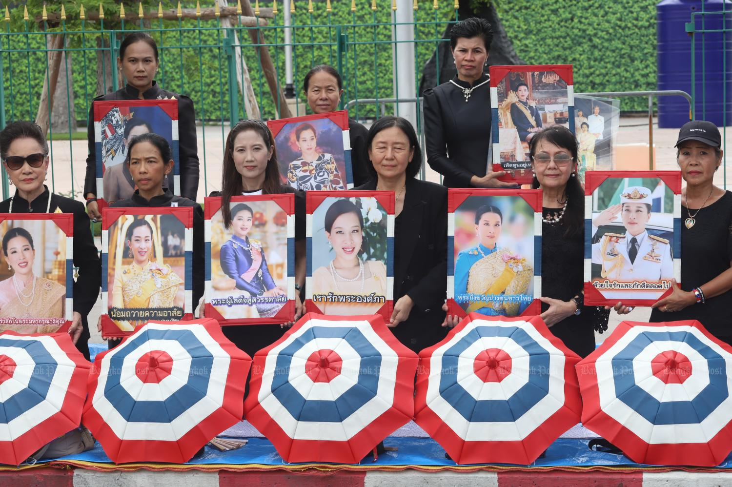 Mourners line procession route to pay tribute to Princess Bajrakitiyabha