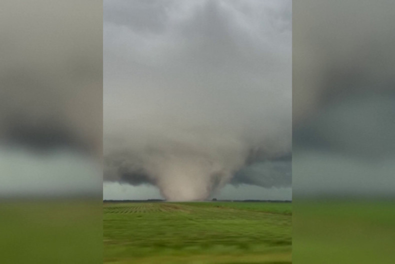 Severe Thunderstorms Bring Large Hail and 60 mph Winds to Kansas, New Mexico, Texas and North Carolina