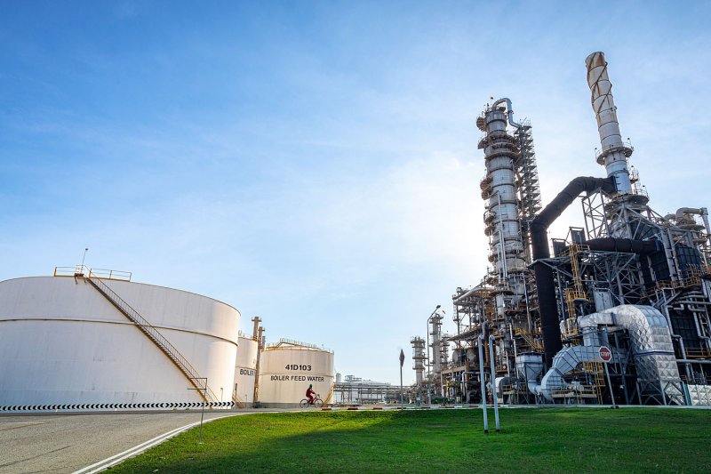 An oil refinery operated by SPRC.