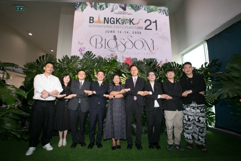 Thailand Hosts 21st Exotic Plants Show, Boosting Global Ties with Taiwan