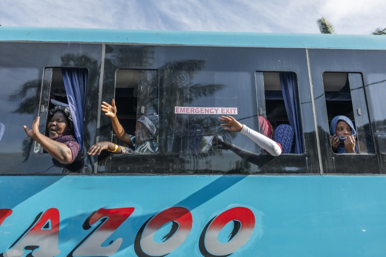 Malawi commissioned buses to bring its citizens home