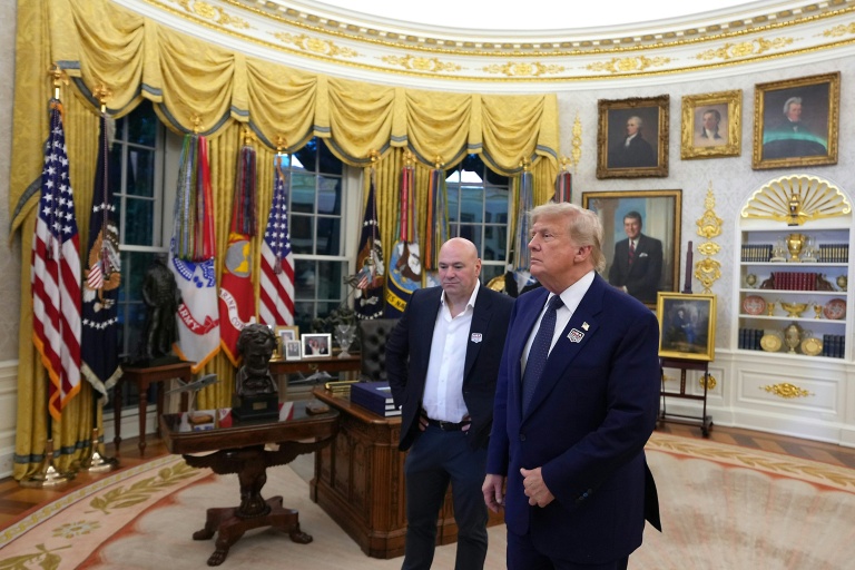 President Donald Trump in the Oval Office shortly after the US-Iran deal was announced.