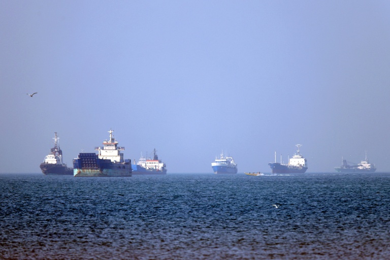 Hundreds of oil tankers and cargo ships have been stuck inside the Gulf since the Middle East war erupted on February 28.