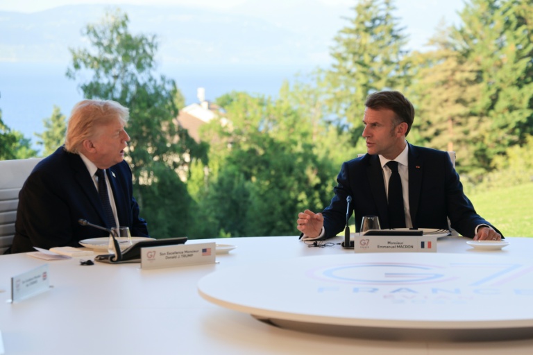 United States President Donald Trump will have the chance on Tuesday to discuss Ukraine with Zelensky. (Photo: AFP)