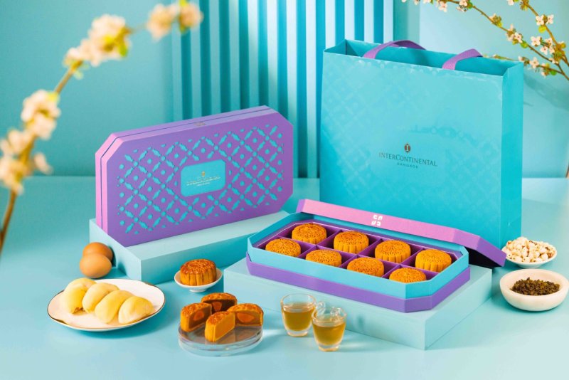InterContinental Bangkok unveils elegant 2026 Mid-Autumn Mooncake Collection