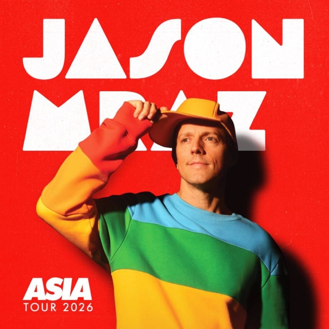 Jason Mraz to perform in Bangkok in October