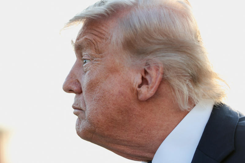 US President Donald Trump arrives at Paris Orly airport, following the G7 (Group of Seven) Summit, in Orly, France, June 17, 2026. (Photo: Reuters)