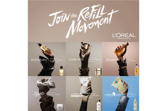 L'Oreal ramps up refillable portfolio in push for circular economy