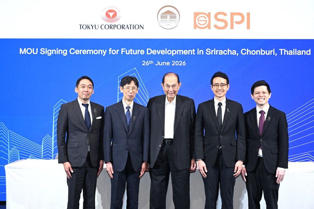 SPI, Tokyu Partner to Shape "Future of Sriracha" as EEC Hub