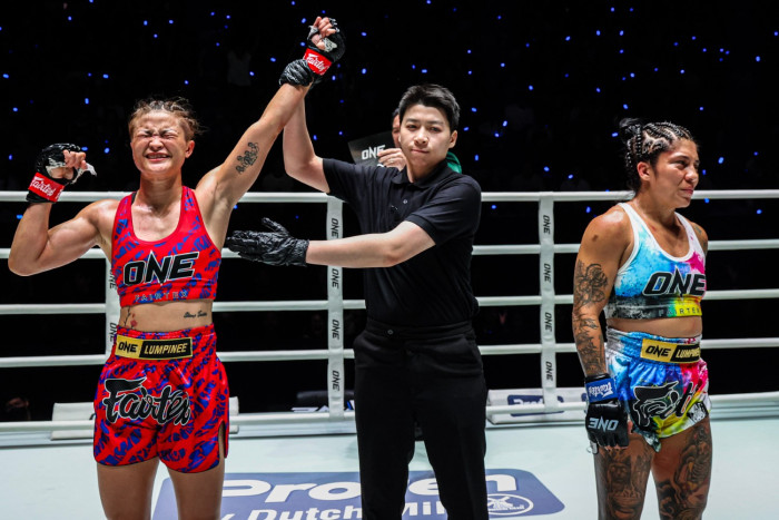 ONE Championship: Stamp Fairtex says sorry as controversial Flores win raises fresh questions