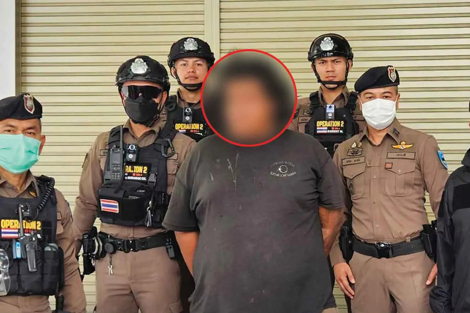 Knife attack on Silom Road