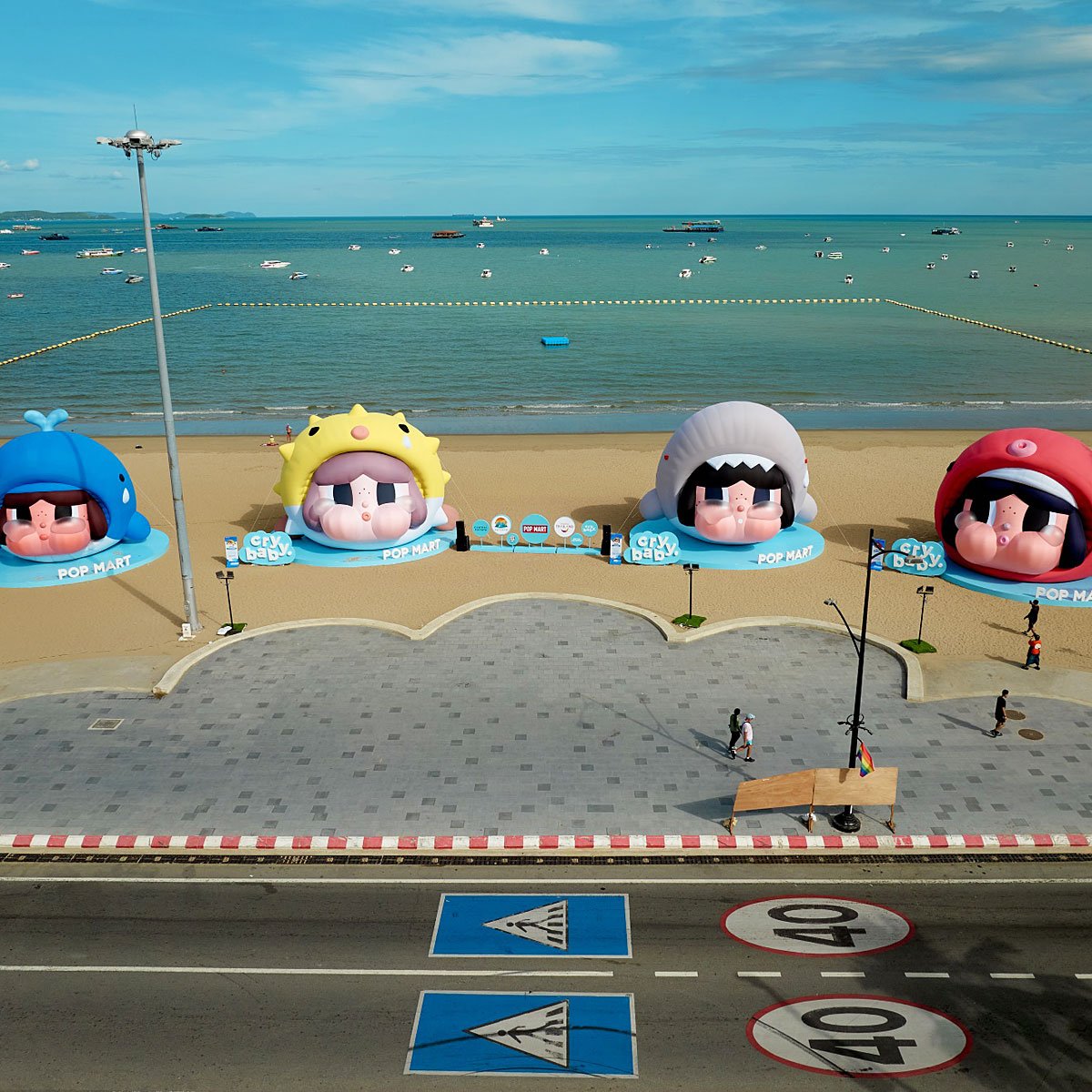 Bangkok Post - Pop Mart transforms Pattaya Beach