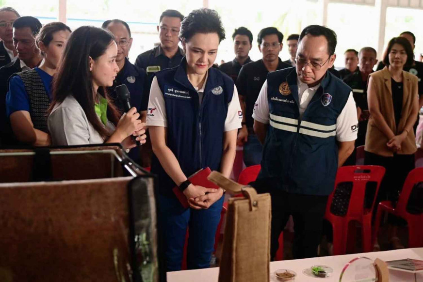Community collection hubs target coconut glut