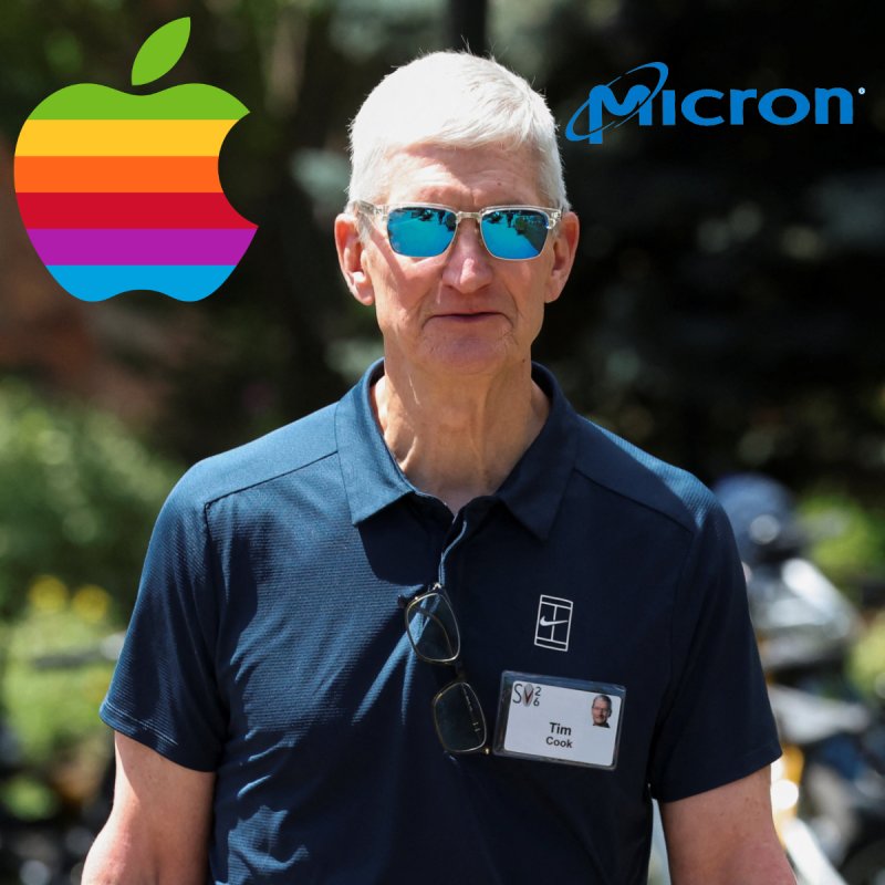 Tim Cook blames Micron as Apple raises prices