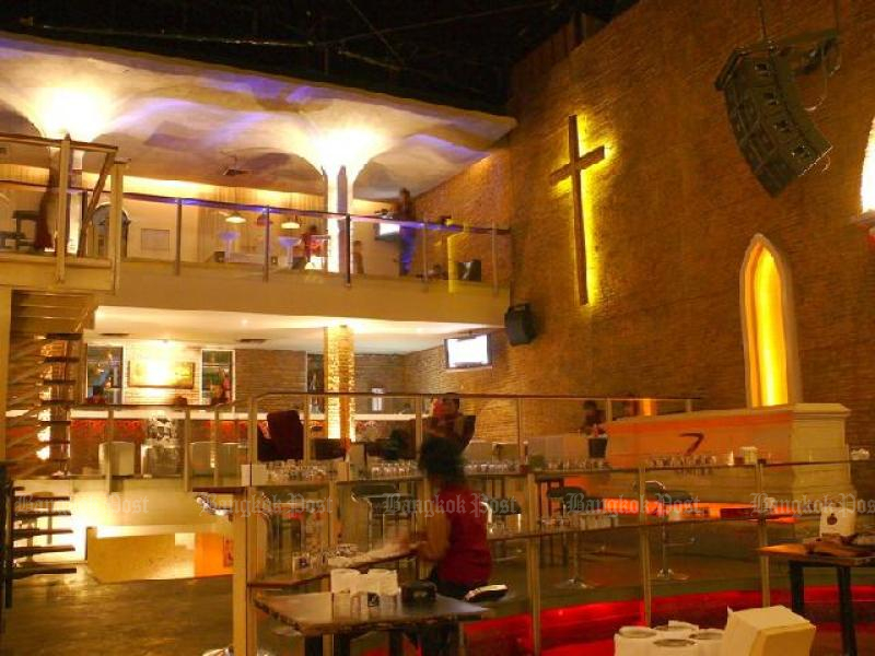Inside of Santika Pub.