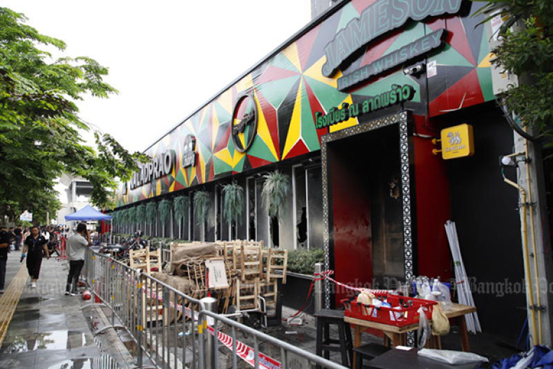 Thailand Disaster Leaves 27 Dead and 63 Injured in Bangkok Pub Fire