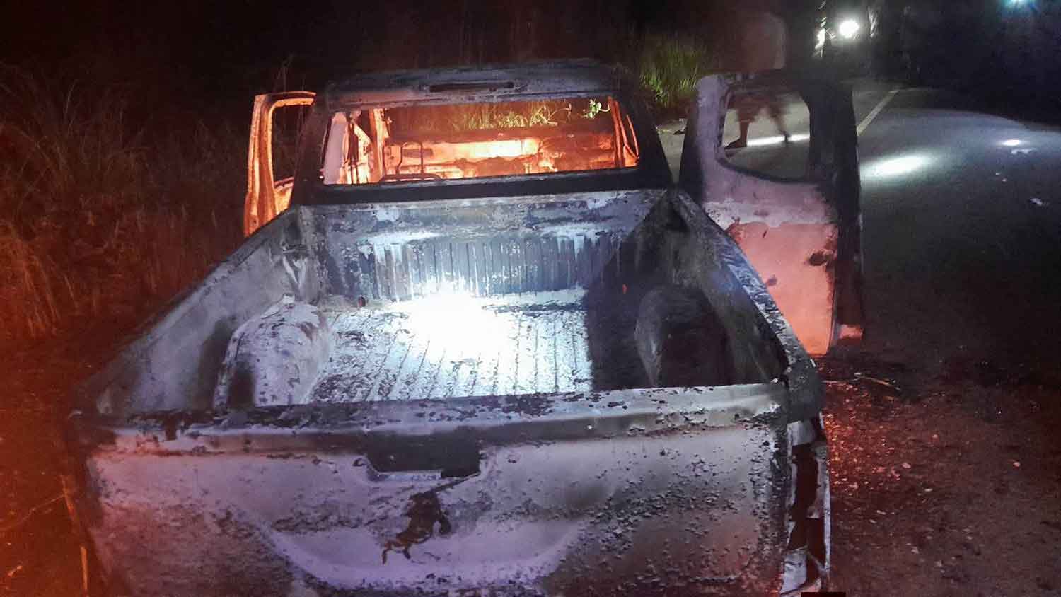 The burning pickup