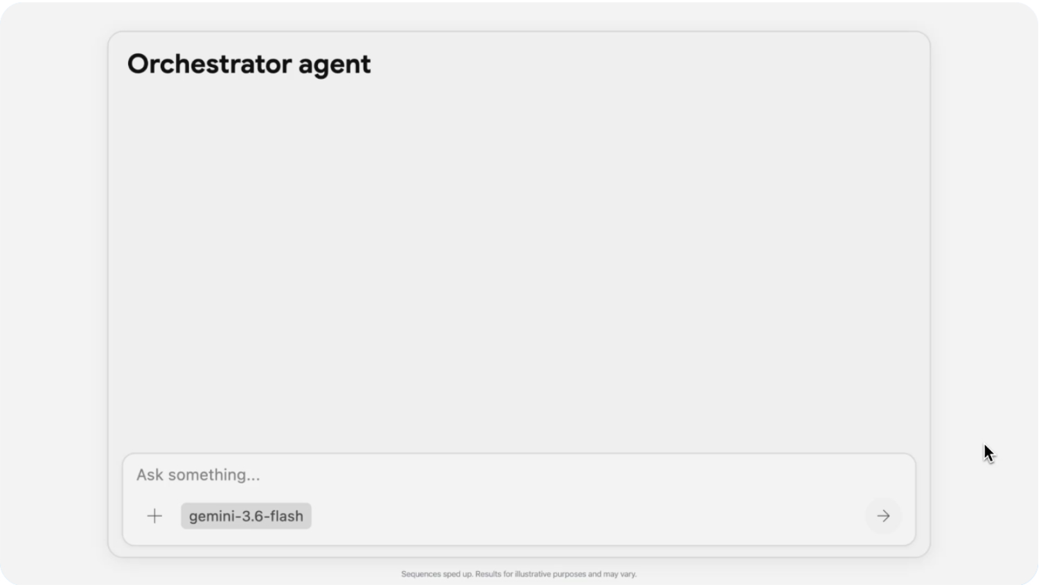 Working alongside 3.6 Flash as the master agent, 3.5 Flash-Lite instantly generates 25 unique, ready-to-explore web design concepts. Photo: Google 