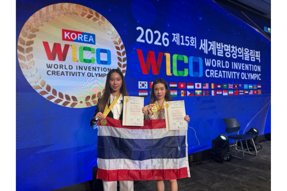 Thai Sisters Win Gold at World Invention Olympics 2026 in Korea