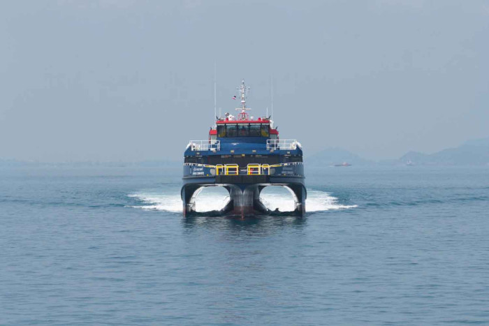 Chevron nimmt Schnellboot für den Transport von Ölarbeitern in Betrieb