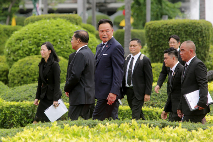 PM Anutin sorry over P-Move clash
