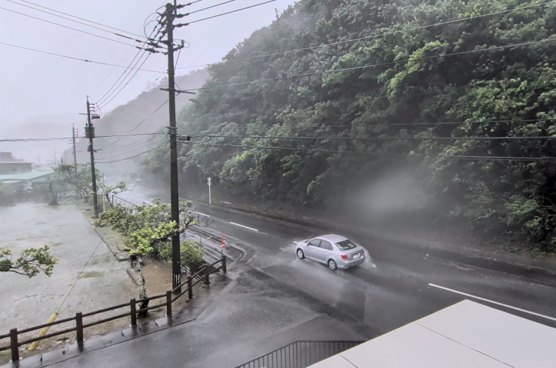 Typhoon Dolphin hits Okinawa, China shuts ports