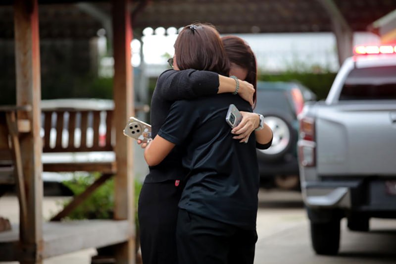 Police cite multiple factors in Thailand school shooting, including family problems and violent online content; suspect's father apologizes to victims