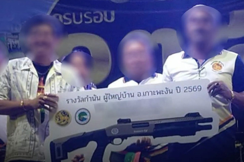 Gun prizes for village leaders axed
