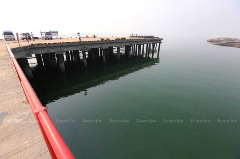 An industrial jetty at the Dawei special economic zone in 2016. Pattanapong Hirunard