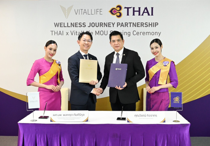 THAI, VitalLife and Bumrungrad Partner on Wellness-Focused In-Flight Entertainment