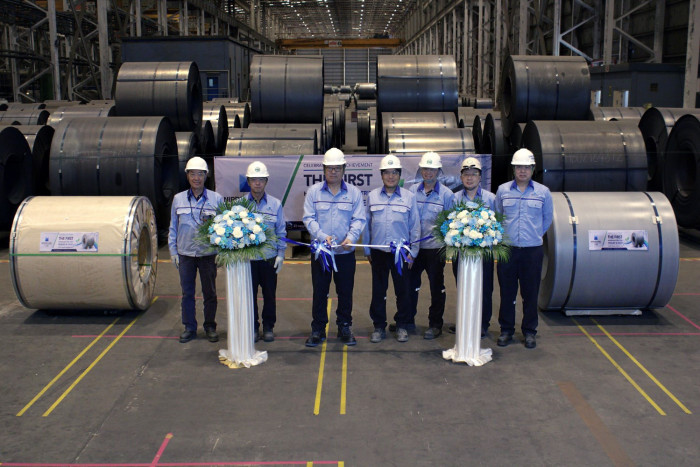 G J Steel holds HRC Pickled & Oiled Coil Handover Ceremony