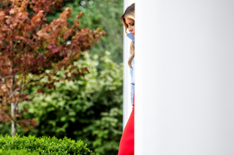 'I heard you missed me': Melania Trump jokes about month out of spotlight