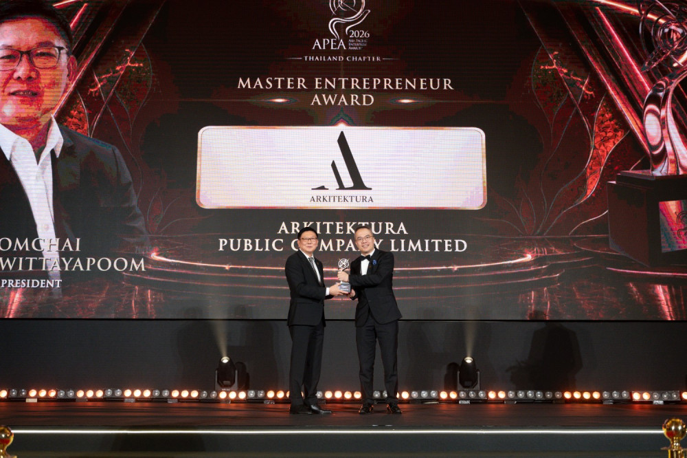 Arkitektura wins prestigious Master Entrepreneur Award at APEA 2026 