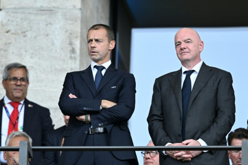 Uefa target Infantino for 'criminal mismanagement', suspend boycott threat