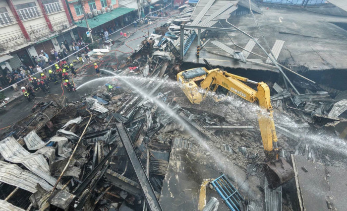 No evidence yet of arson in Klongthom Centre fire