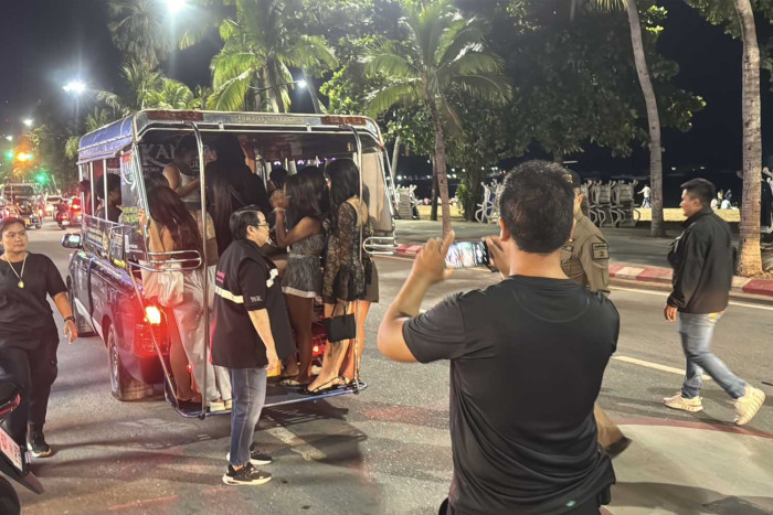 Pattaya street hookers arrested ahead of US carrier group's visit