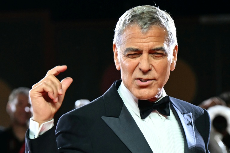 Venice red carpet stalwart George Clooney is set to receive a lifetime achievement award. (Photo: AFP)