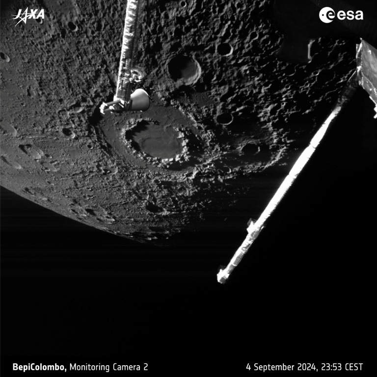 The ESA/JAXA BepiColombo mission in 2024 completed a flyby closer than planned to Mercury 