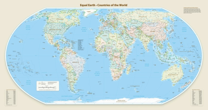 United Nations Approves New World Map Showing More Accurate Continental Sizes