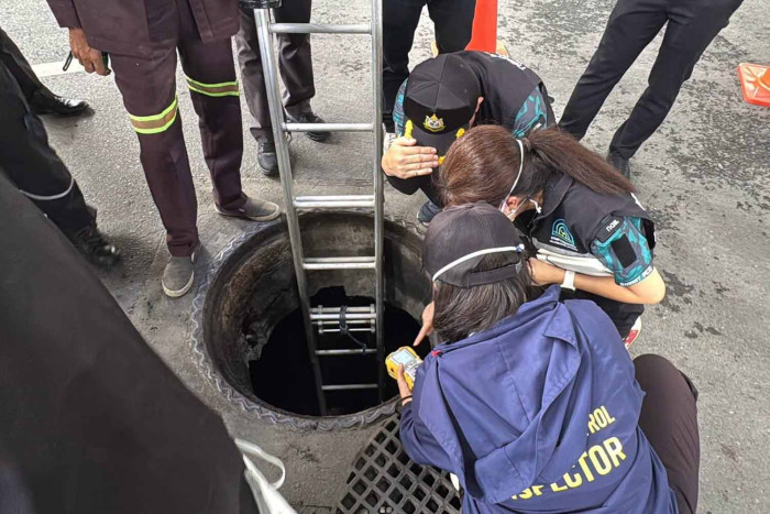 Underground oil pipeline leak suspected in Klong Toey