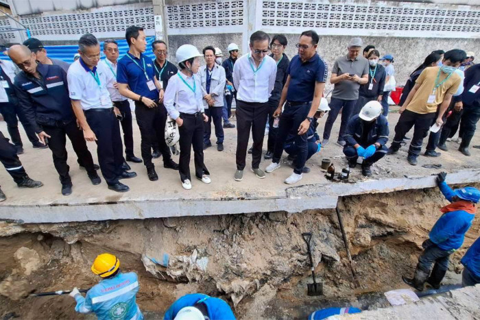 Bangchak says no leaks found in Bangkok fuel pipeline