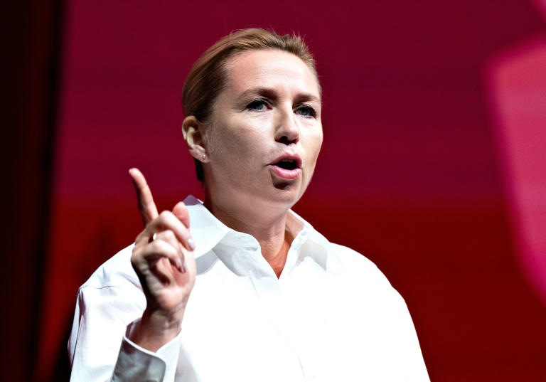 Danish Prime Minister Mette Frederiksen on Tuesday decried “reckless action from Russia” (Photo: AFP)