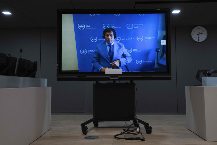 Bangkok Post - Philippines’ ex-leader Duterte makes first appearance at ICC