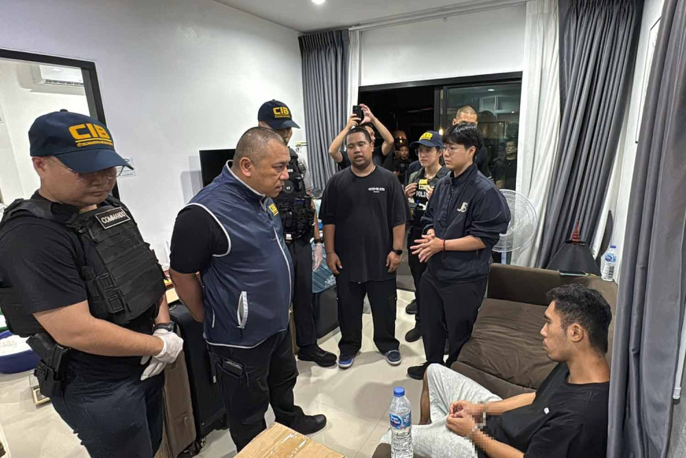 Hong Kong drug-packer arrested with 350kg of 'ice' in Bangkok