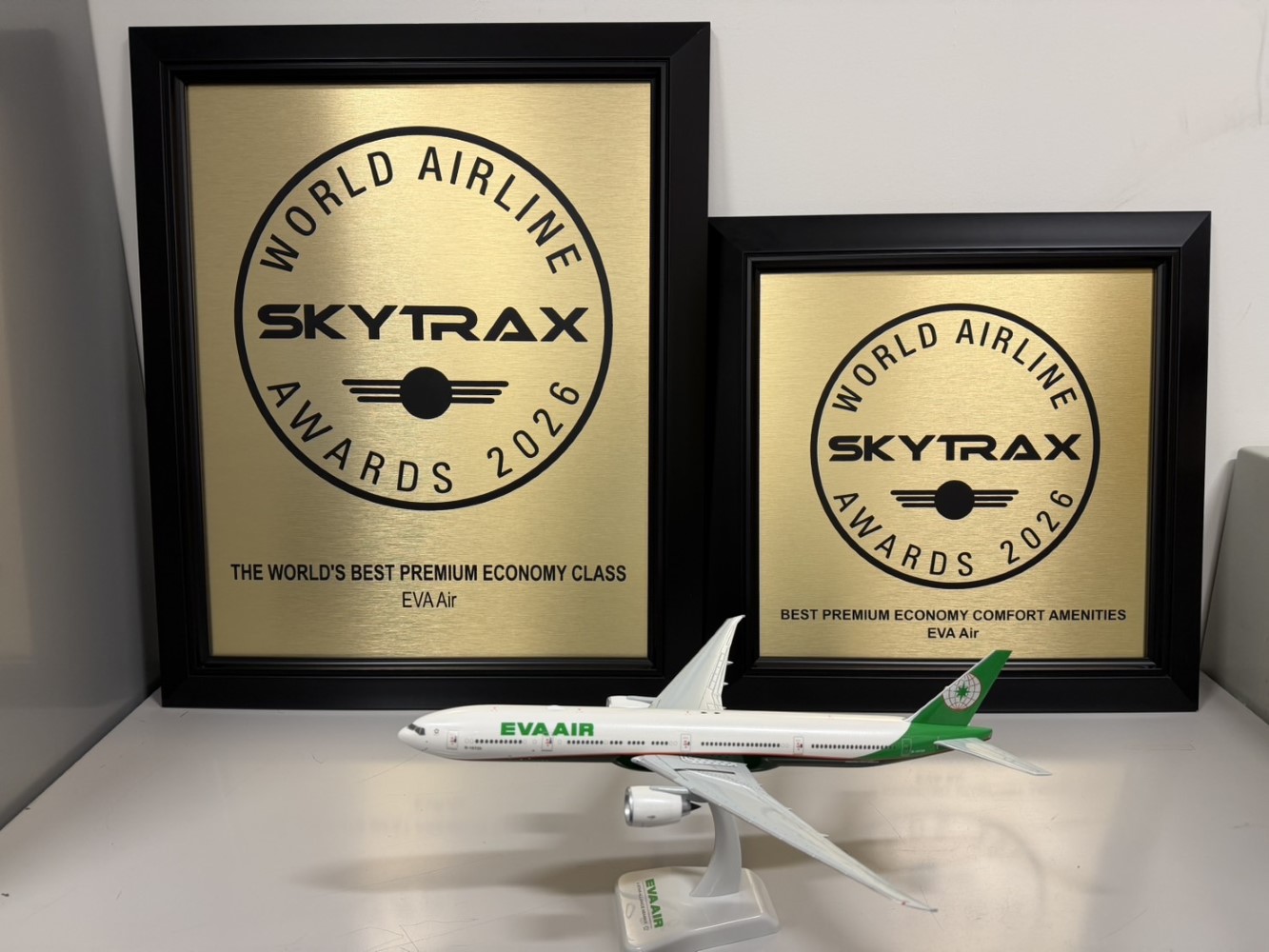 EVA Air Wins Three No. 1 SKYTRAX Awards and 11th Consecutive 5-Star Rating