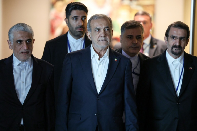 Iranian President Massoud Pezeshkian will make his first speech at the world body since Washington and Israel launched coordinated attacks on the Islamic Republic. (Photo: AFP)