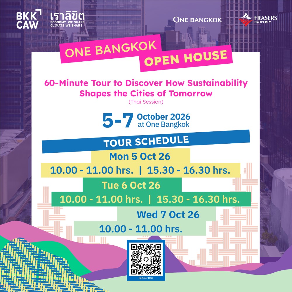 One Bangkok joins Bangkok Climate Action Week 2026 as principal venue partner