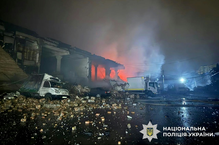 Six people were killed in a Russian strike on a farm facility in the Kharkiv region of eastern Ukraine. (Photo: AFP)